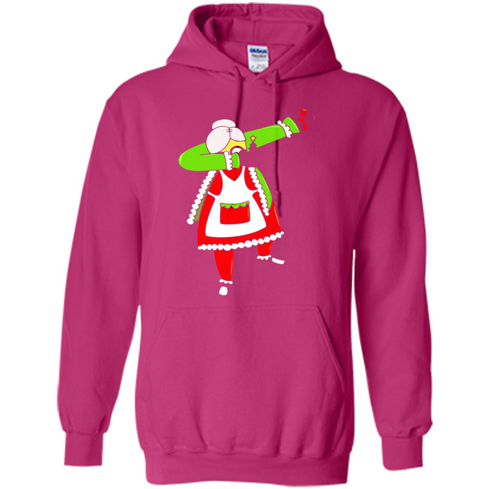 Funny Dabbing Mrs. Santa Claus Christmas Dab - Hoodie