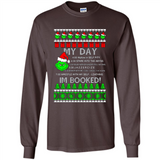 Mr Grinch my day I’m booked Christmas sweater PINGPONG