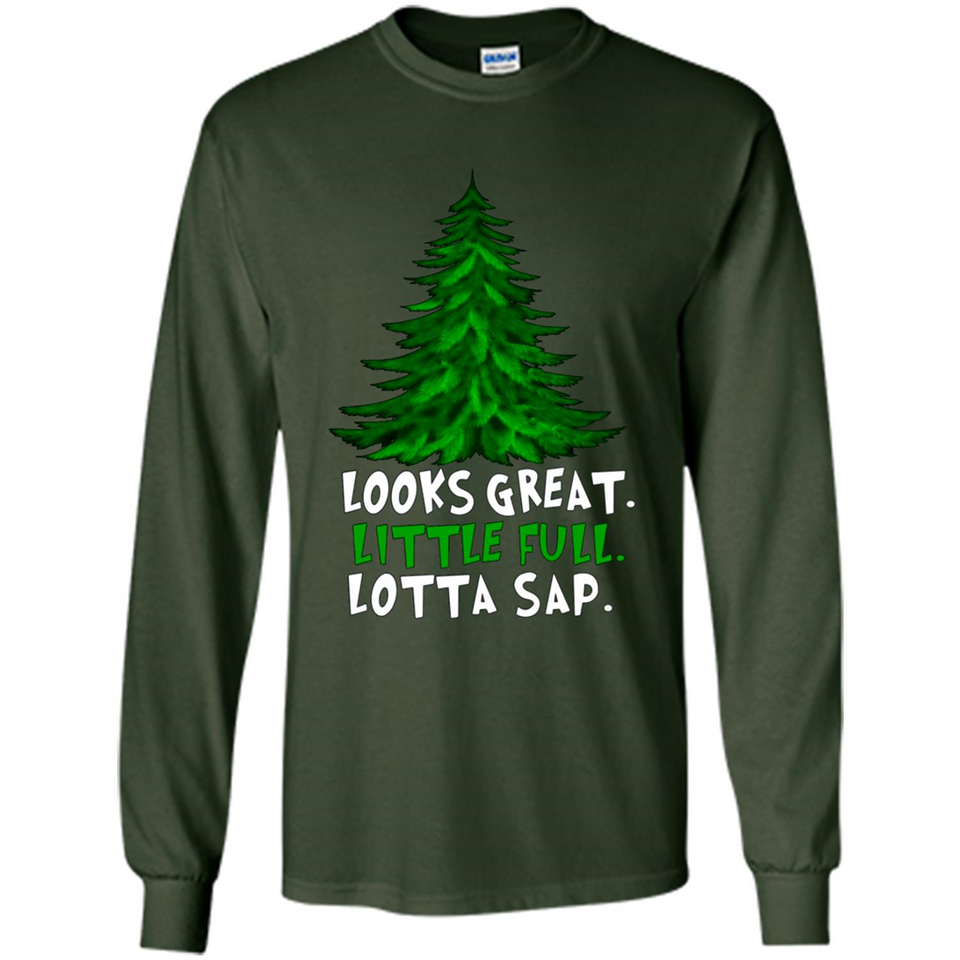 Looks Great Little Full Lotta Sap Funny Christmas PINGPONG