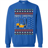 Merry Christmas Forklift ugly sweatshirt PINGPONG