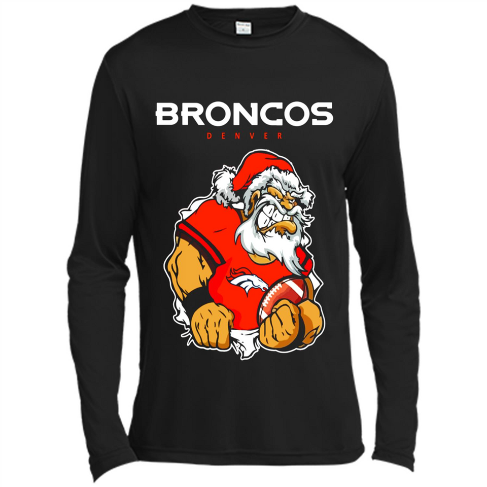 Grumpy Santa Claus Broncos Denver Football Team PINGPONG
