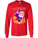 Grumpy Santa Claus Baltimore Ravens Football Team PINGPONG