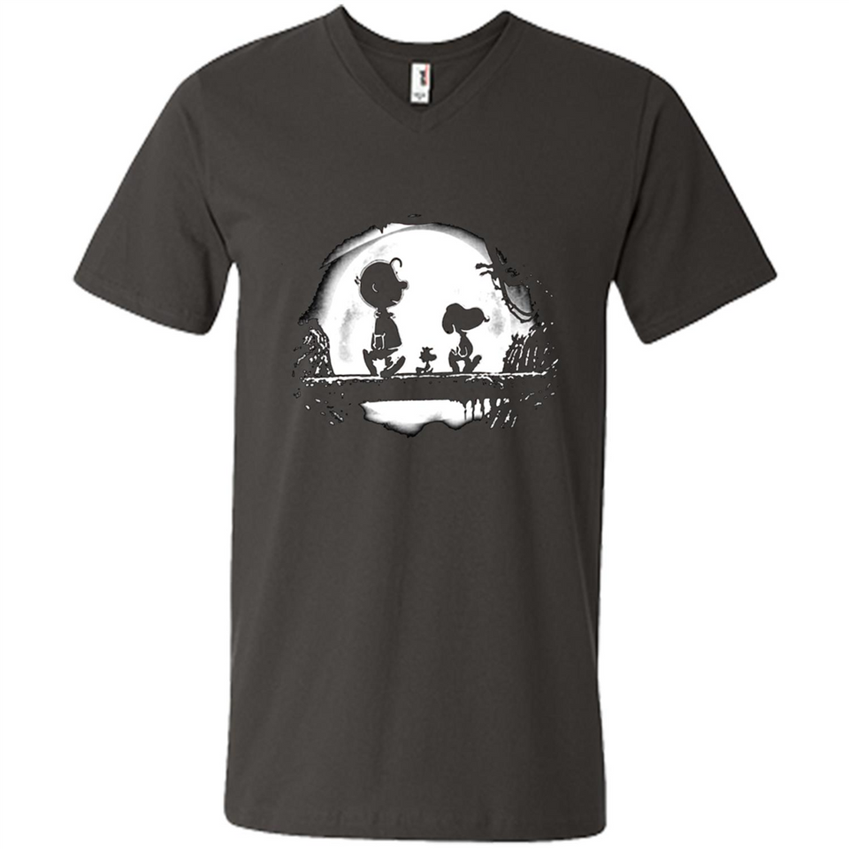 Snoopy The Peanuts Walking To The Moon