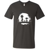 Snoopy The Peanuts Walking To The Moon