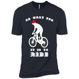 Christmas Mountain Biking Shirt Mountain Biker Christmas