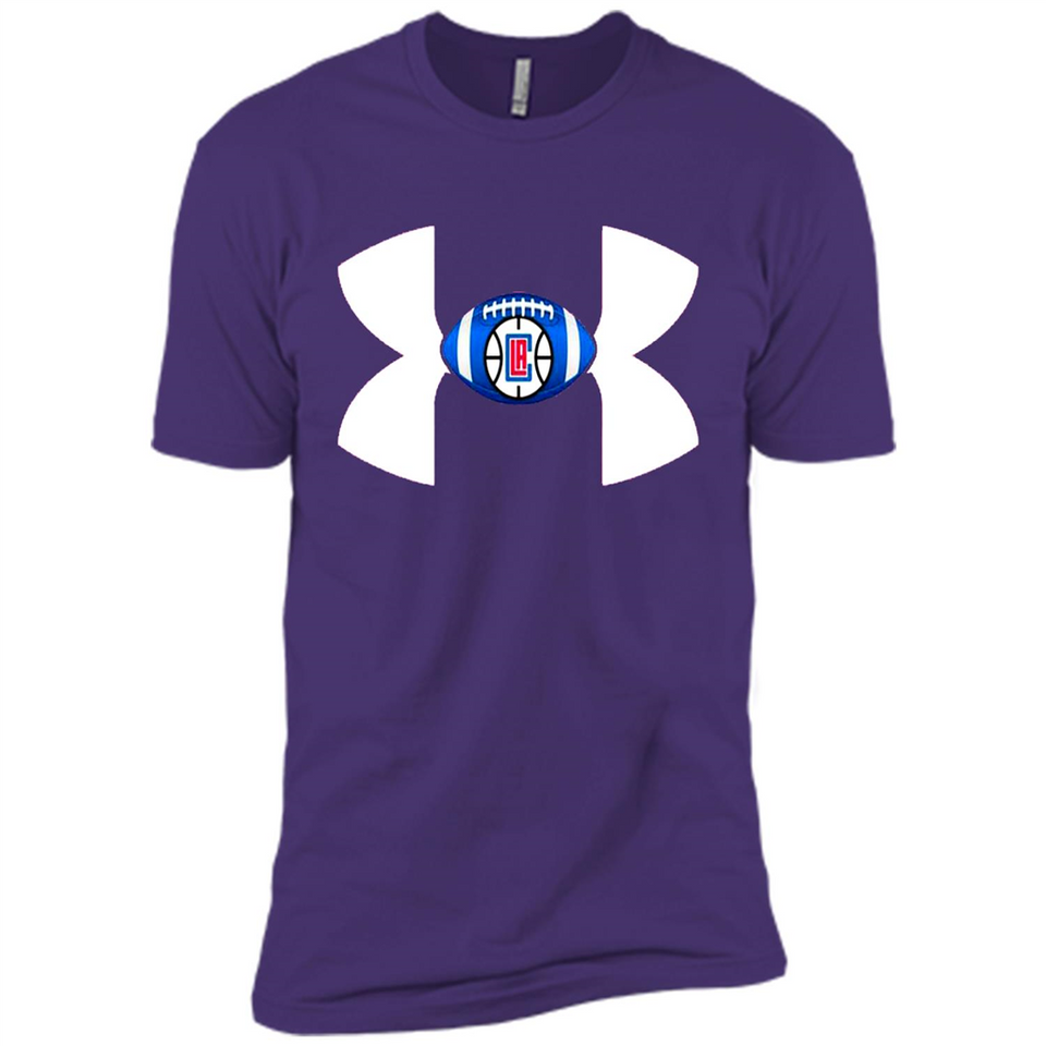 Los Angeles Clippers Under Armour Logo - Premium Short Sleeve T-Shirt