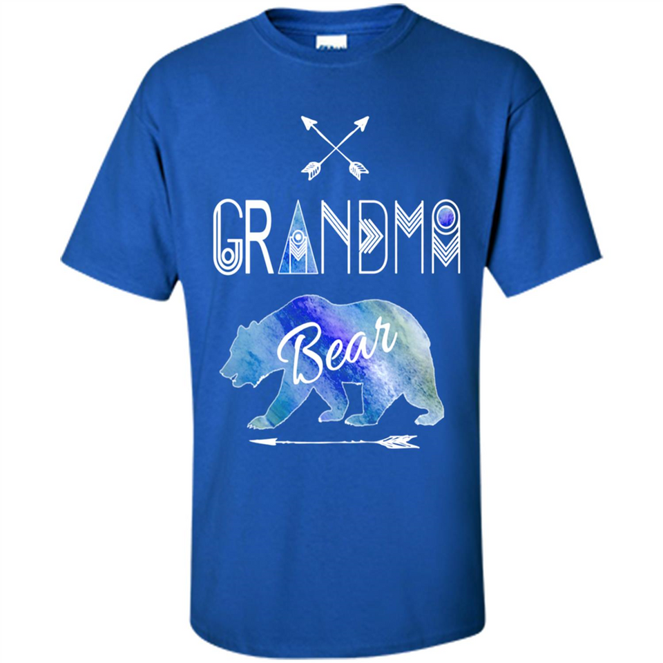 Grandma Bear Shirt Tribal Family Vacation & Camping Tee - Shirt