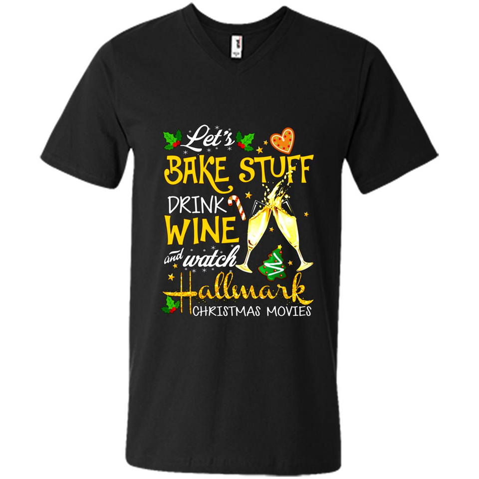 Let’s Bake Stuff Drink And Watch Hallmark Christmas Movies Sweatshirt PINGPONG