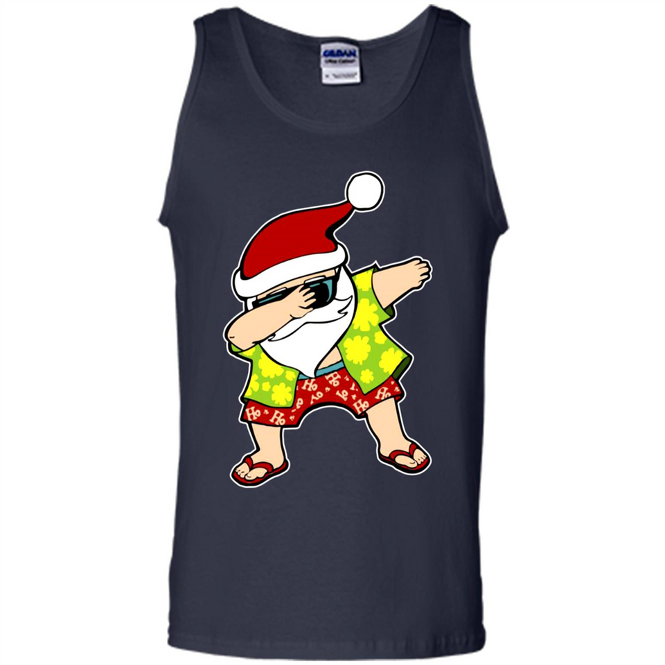 Dabbing Santa Christmas In July 1 - Tank Top