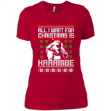 All I want for Christmas is Harambe ugly PINGPONG