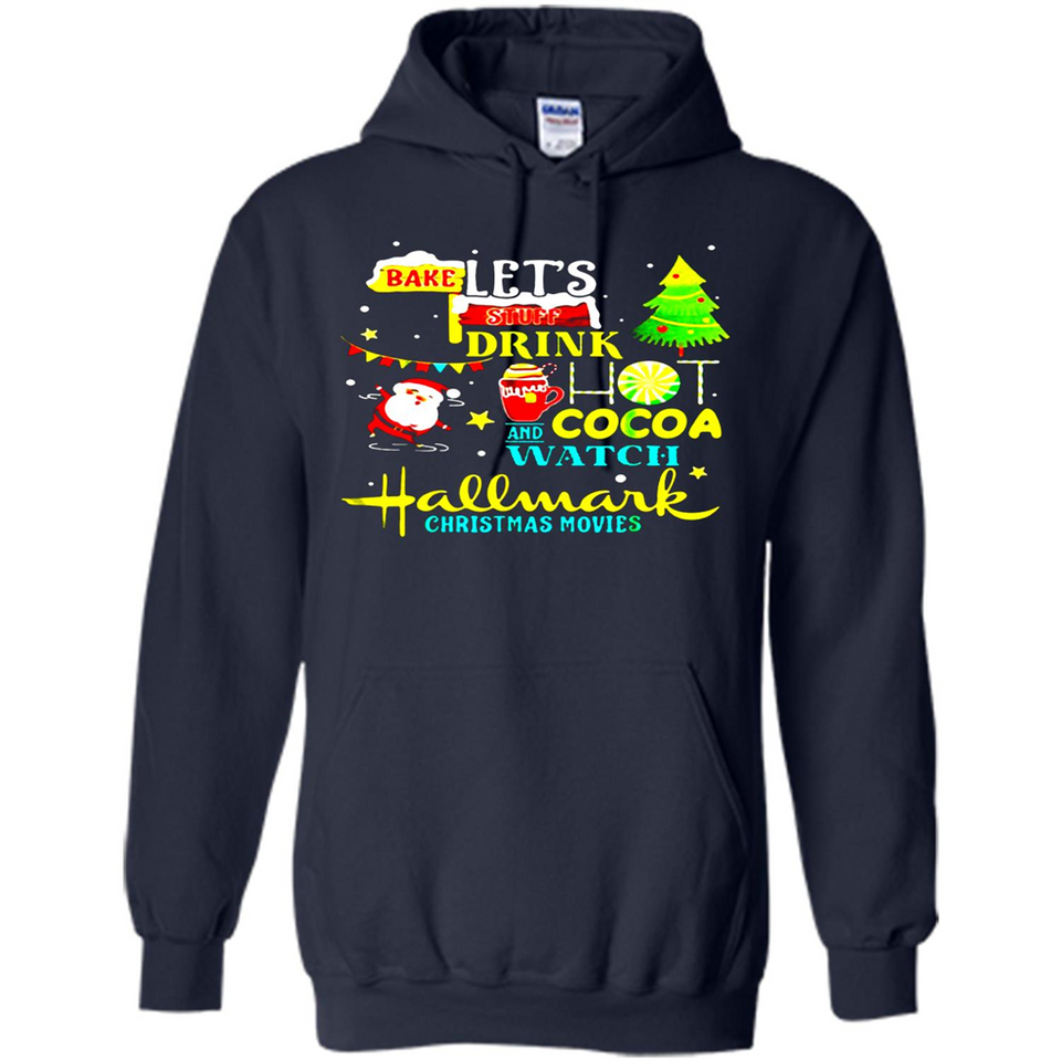 Santa claus i just want to bake stuff and waych christmas movi PINGPONG - Hoodie