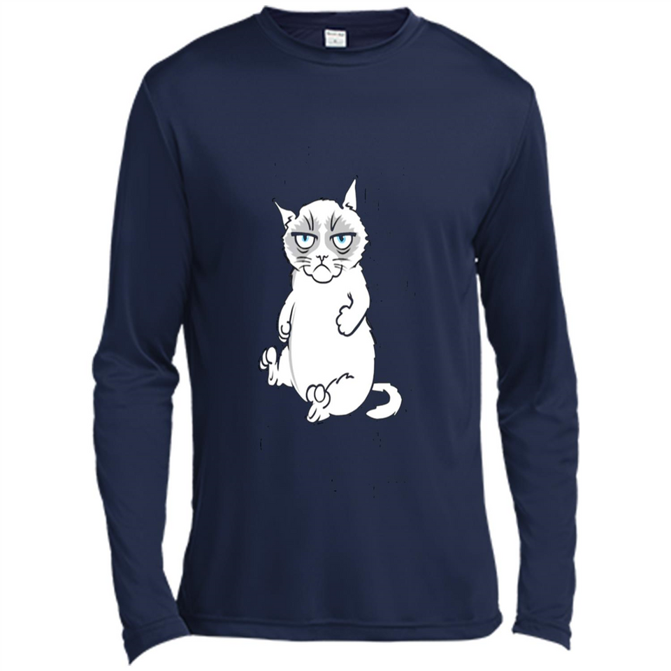 annoyed kitty touchy kitty grouchy ball of fur noody kitty PING PONG