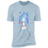 Carolina Panthers Halloween The Nightmare Before Christmas - Premium Short Sleeve T-Shirt