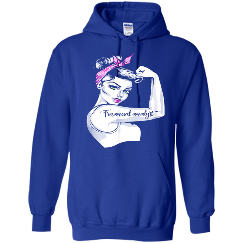 Union Strong Financial Analysts Woman Happy Labor Day