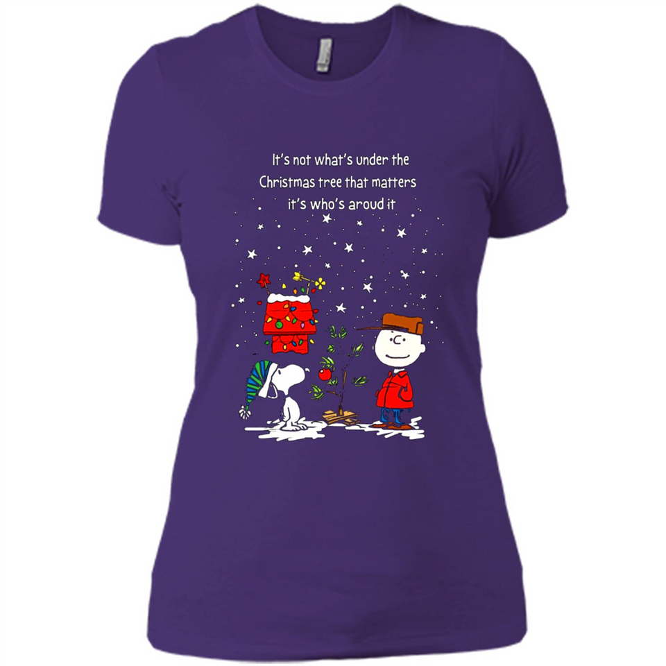 It’s Not What’s Under The Christmas Tree Snoopy Charlie Brown PING PONG