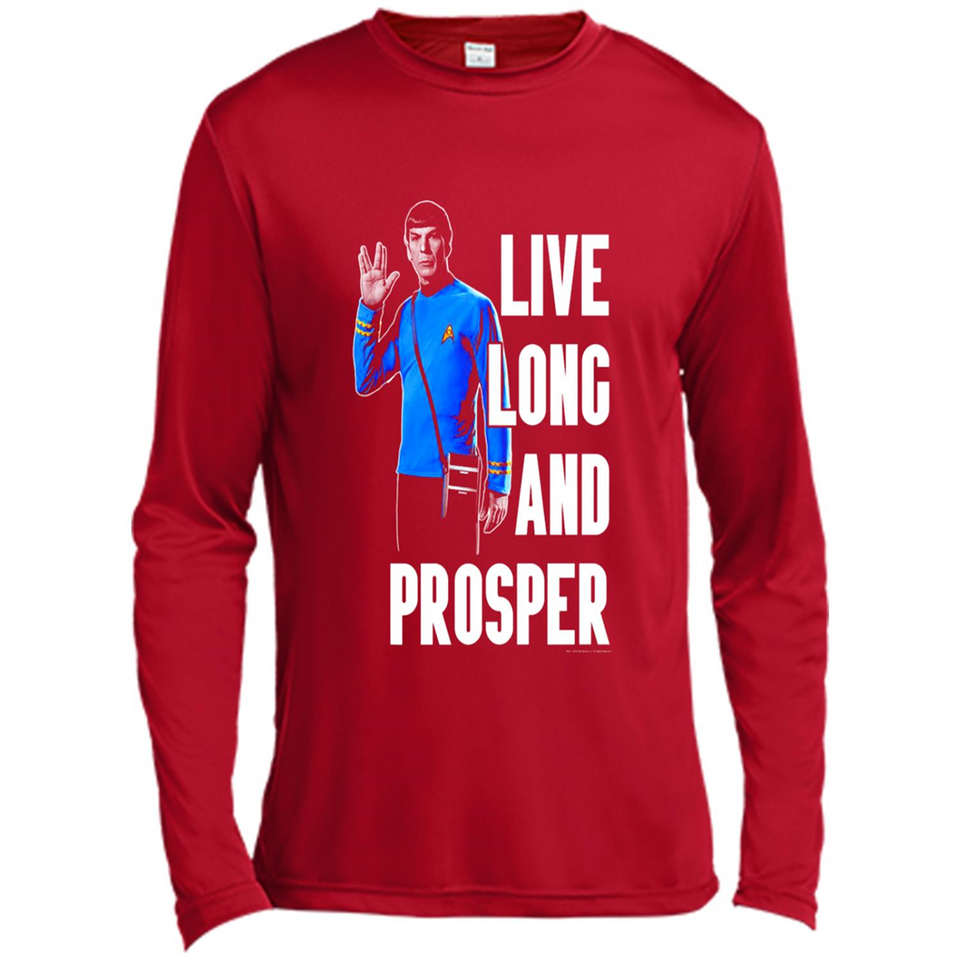 Live Long And Prosper Mr. Spock Star Trek PINGPONG