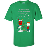 It’s Not What’s Under The Christmas Tree Snoopy Charlie Brown PING PONG