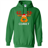 Comet Santa Claus Funny Xmas Holiday T-Shirt - Hoodie