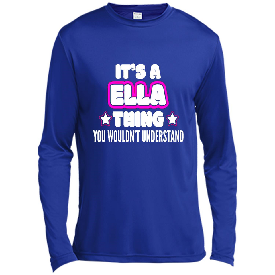 It's A Ella Thing You Wouldn't Understand - Canvas Long Sleeve T-Shirt