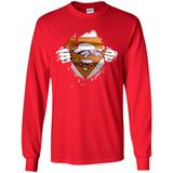 Denver Broncos And Superman Fans - Long Sleeve T-Shirt