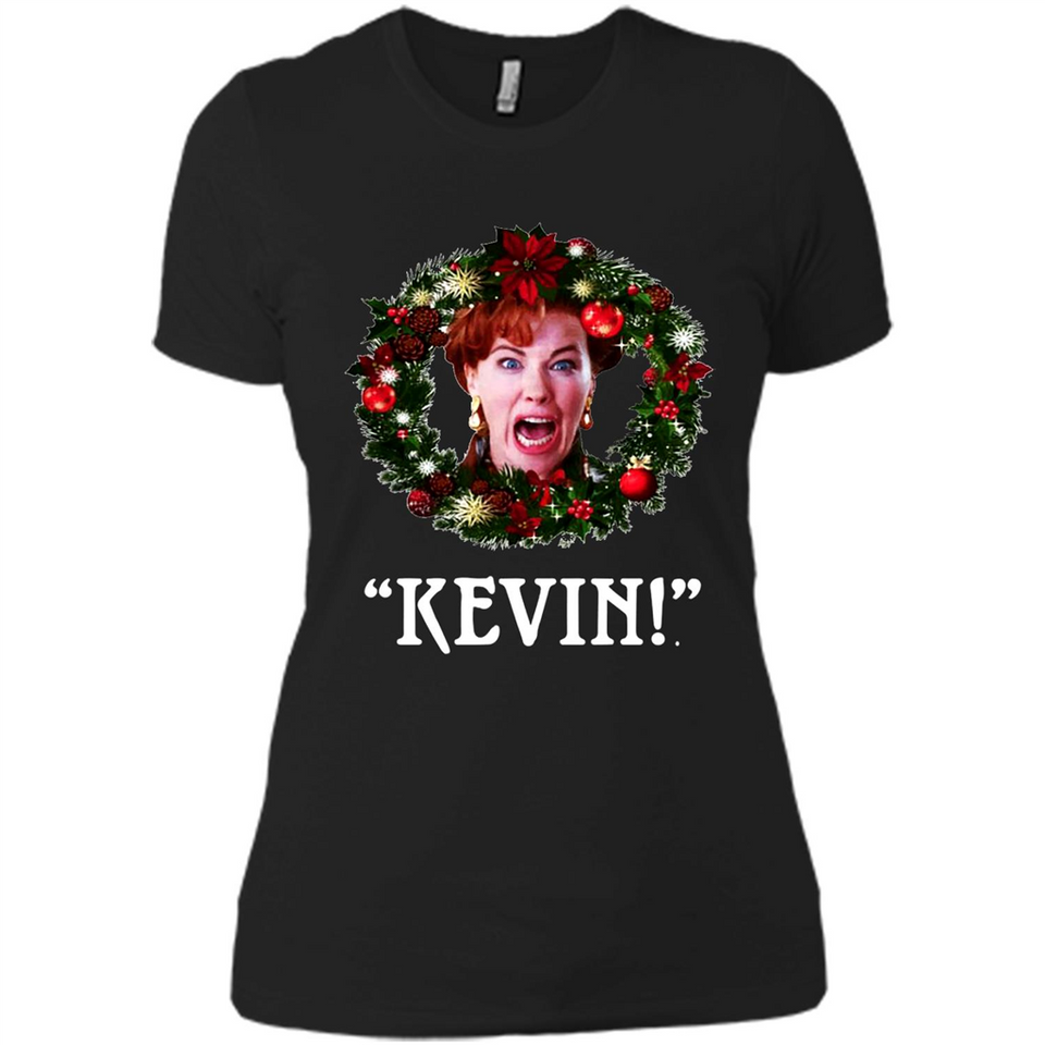 Home Alone Kate Mccallister kevin - Ladies' Boyfriend T-Shirt