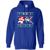 Santa vs Deer Football Ugly Christmas PINGPONG