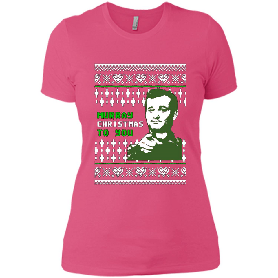 Murray Christmas to you ugly sweatshirt PINGPONG