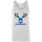 Bud Light Reinbeer Funny Beer Reindeer Christmas Sweatshirt - Canvas Unisex Tank