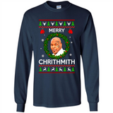 Mike Tyson Merry Chritmith Christmas Sweatshirt PINGPONG