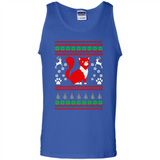 Christmas Ugly Sweater CUTE CATS UGLY CHRISTMAS SWEATERS - Tank Top