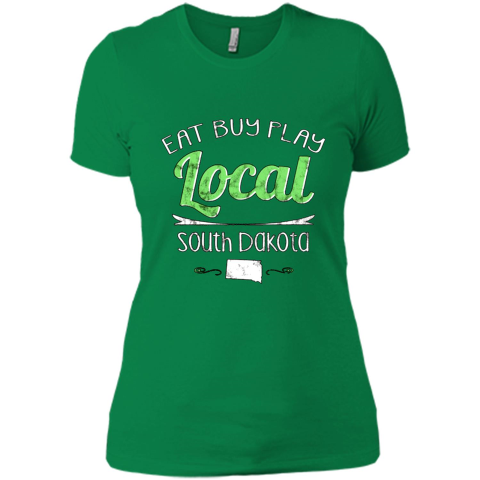 Eat Buy Play Local South Dakota Distressed PING PONG