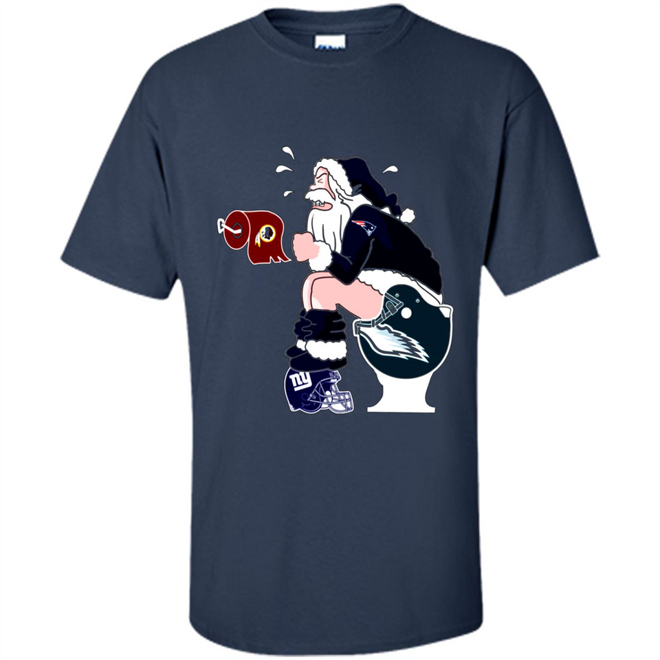 New England Patriots Toilet Santa Claus PINGPONG