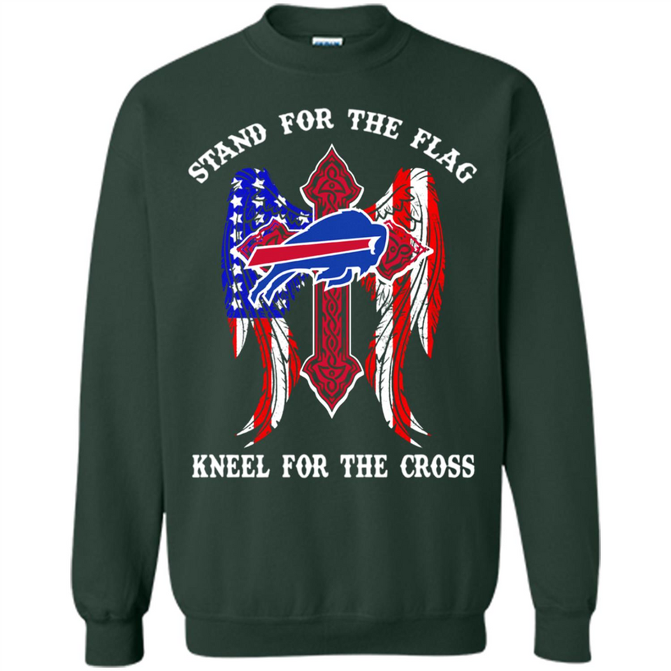 Buffalo Bills - Stand for the flag, kneel for the cross