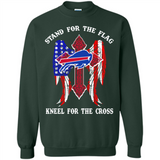 Buffalo Bills - Stand for the flag, kneel for the cross