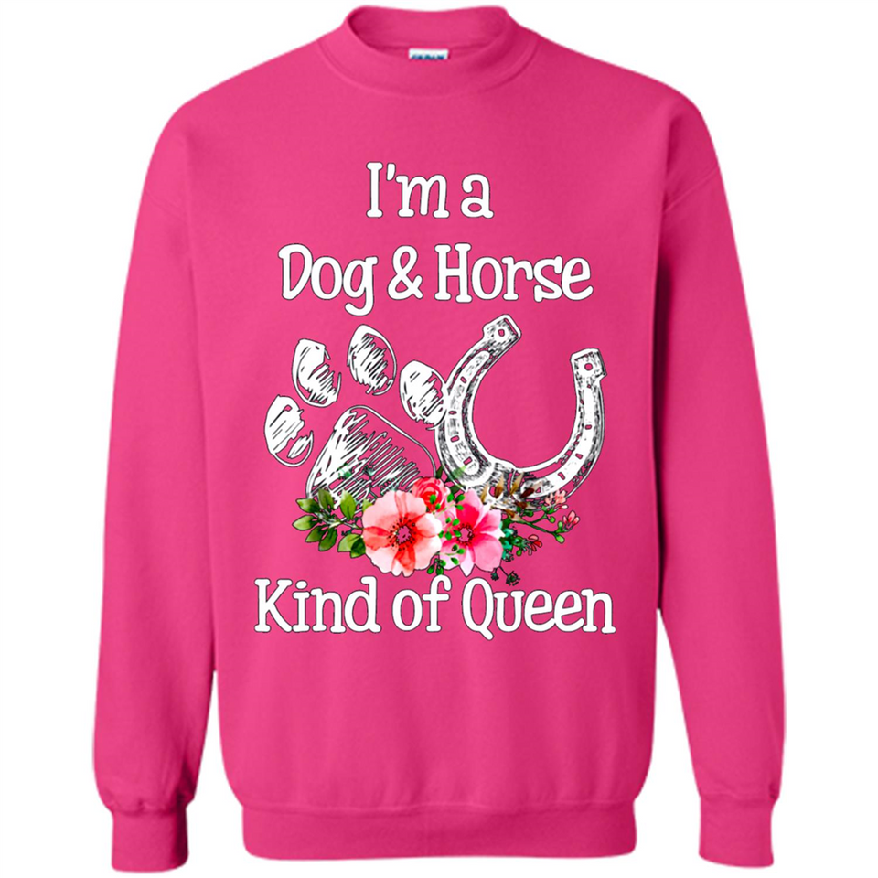 I'm A Dog & Horse Shirt Animal Lover Gift
