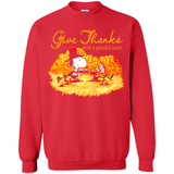 Snoopy Thanksgiving Give Thanks With A Grateful Heart - Sweatshirt