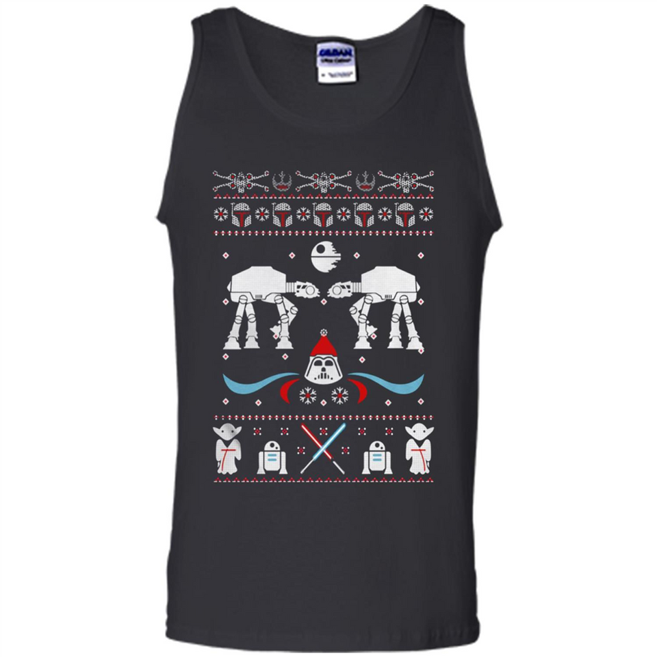 Star Wars Icons Funny Ugly Christmas - Tank Top