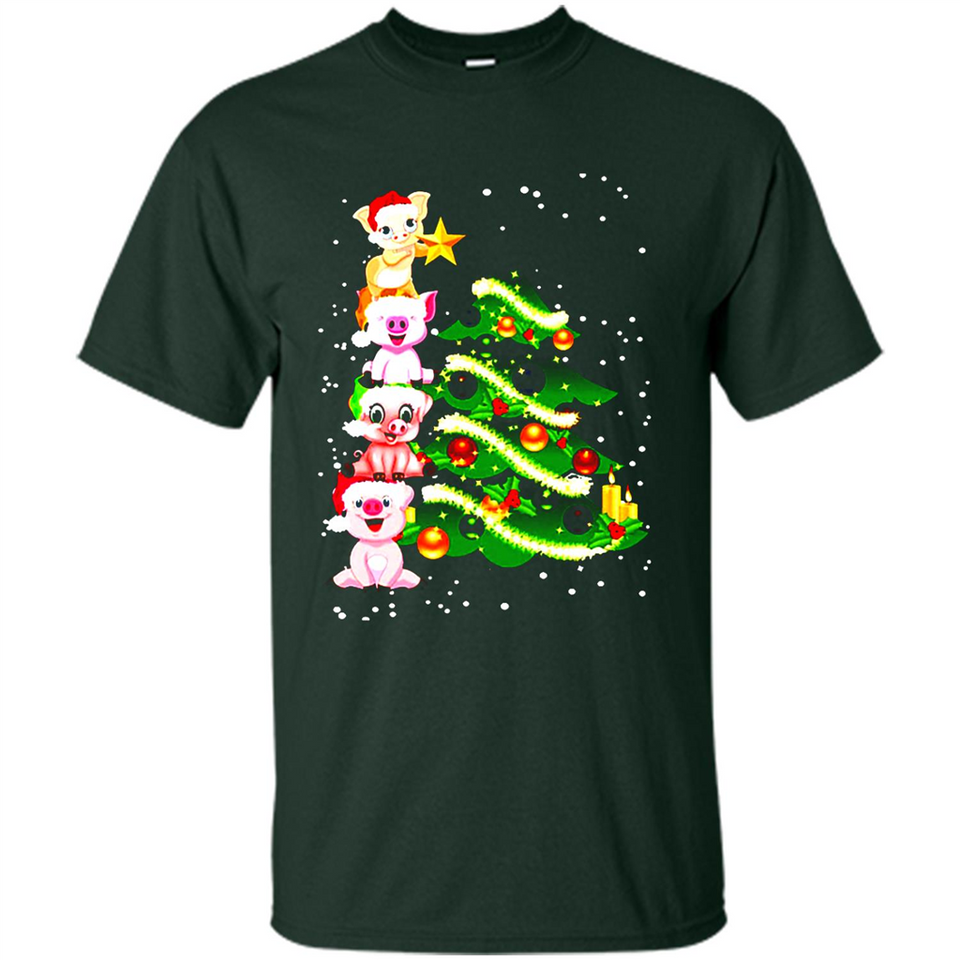 Pigs Christmas T Shirt PINGPONG - Shirt