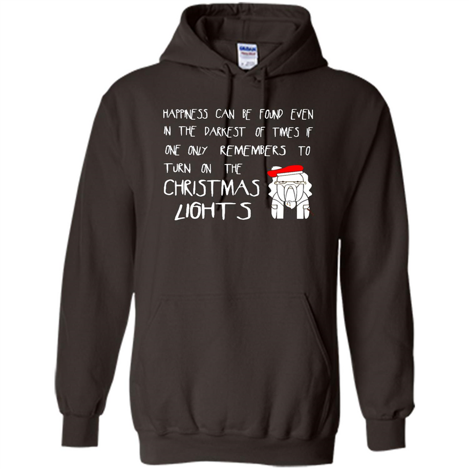 Christmas Ugly Sweater Christmas Lights - Hoodie