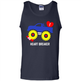 HEART BREAKER BLUE MONSTER TRUCK VALENTINE'S DAY