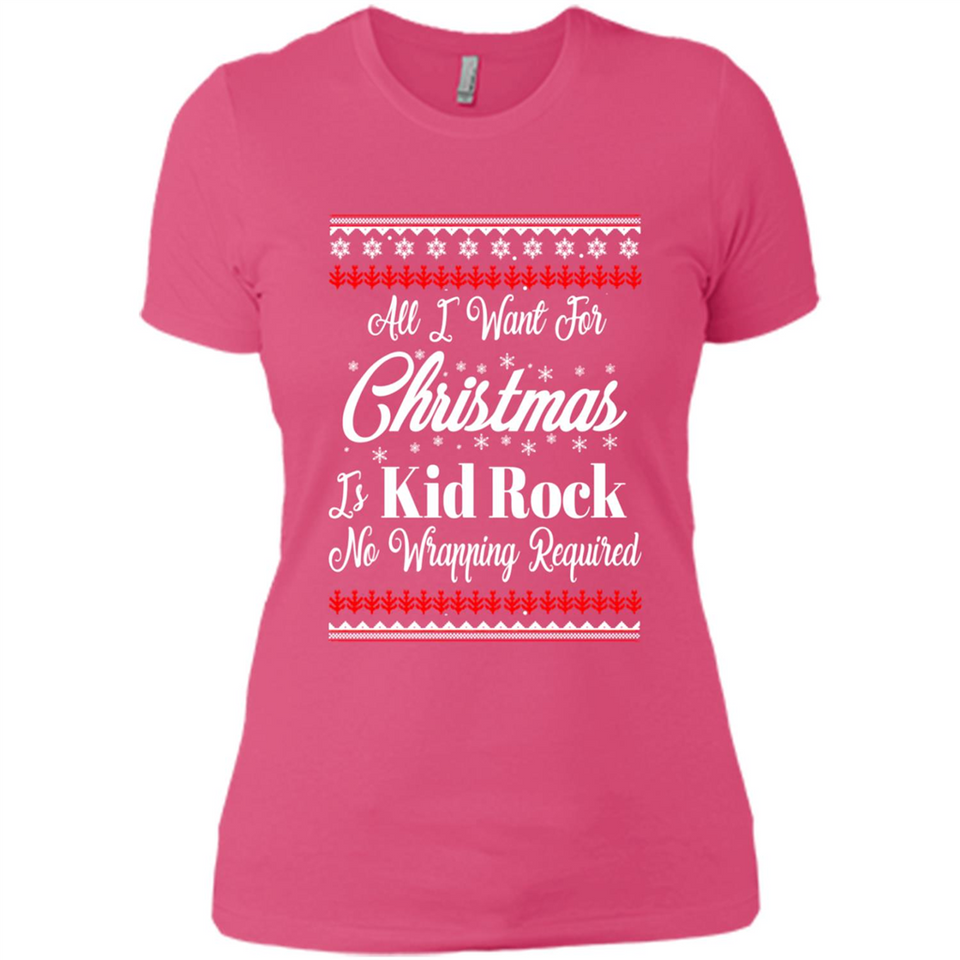 All I want for Christmas is kid rock no wrapping required sweater PINGPONG