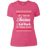 All I want for Christmas is kid rock no wrapping required sweater PINGPONG