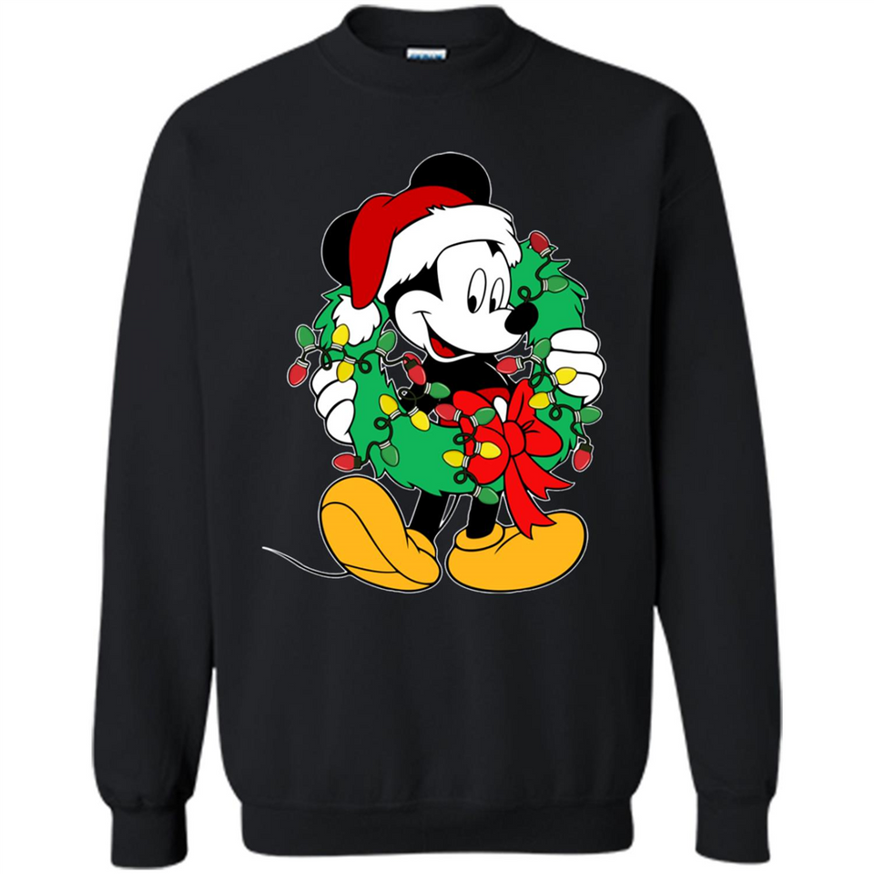 Mickey Mouse Merry Christmas Disney Sweatshirt - Sweatshirt