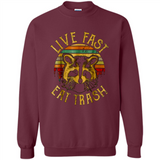 Live fast eat trash bear vintage camping PINGPONG