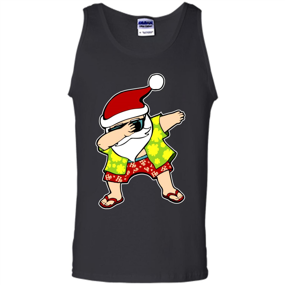 Dabbing Santa Christmas In July 1 - Tank Top