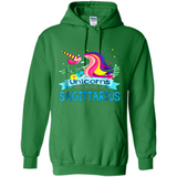 Unicorns are born in Sagittarius Birthday Rainbow Custom Ultra Cotton