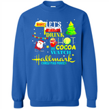 Santa claus i just want to bake stuff and waych christmas movi PINGPONG - Sweatshirt