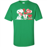 Snoopy loves NBA Atlanta Hawks - Shirt
