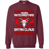 Merry Antichristmas Satan Claus Sweatshirt PINGPONG