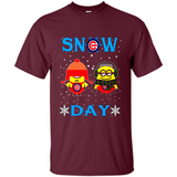 Snow Day Shirt For Chicago Cubs Vs Minion Fans pingpong